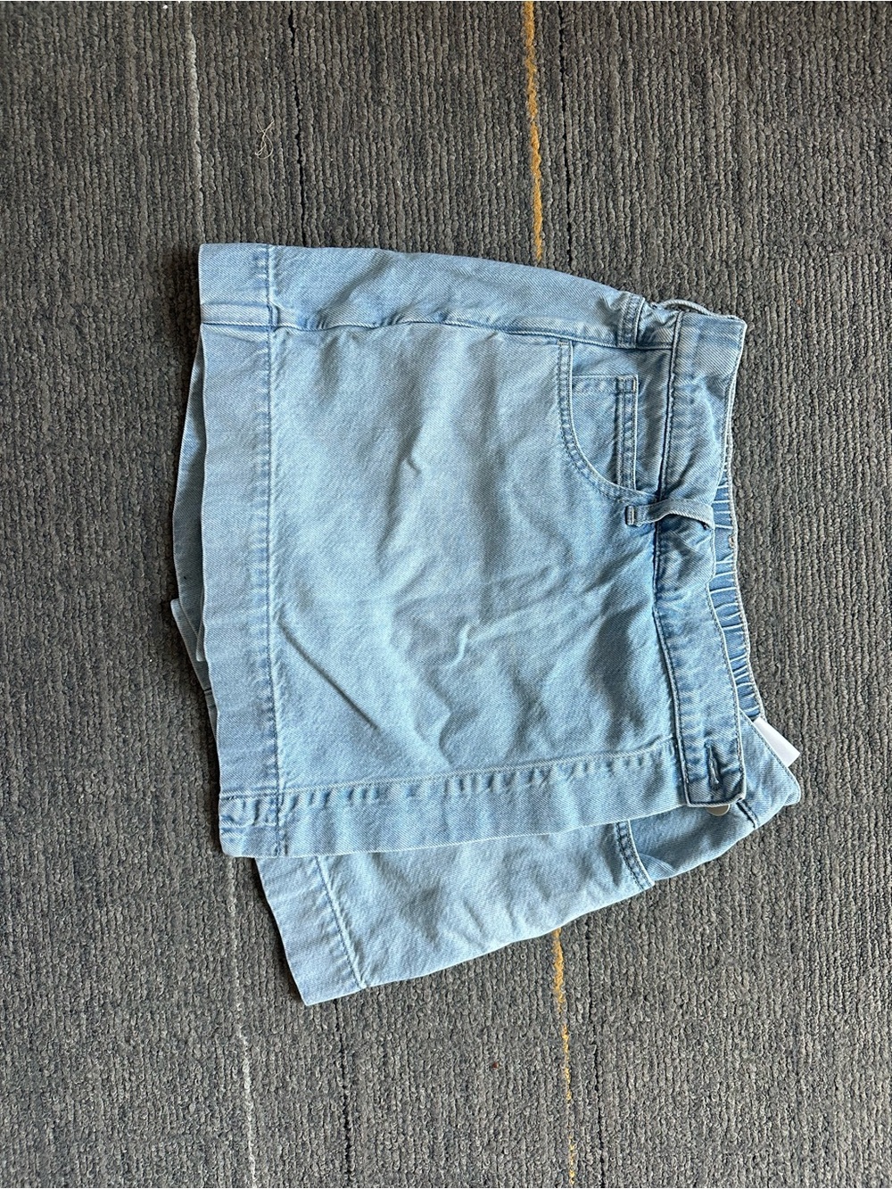 Uniqlo Light Blue Denim Skort